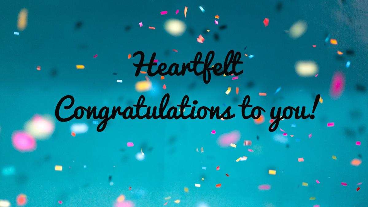 Congratulations Messages Quotes